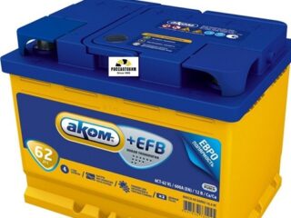 АКБ АКОМ +EFB VL 6 СТ- 62 АПЗ о/п Euro