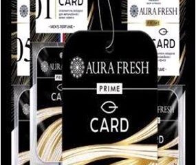 749 Ароматизатор AURA FRESH PRIME CARD №1 (23140)