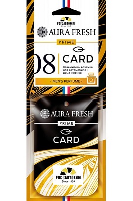 756 Ароматизатор AURA FRESH PRIME CARD №8 (23147)