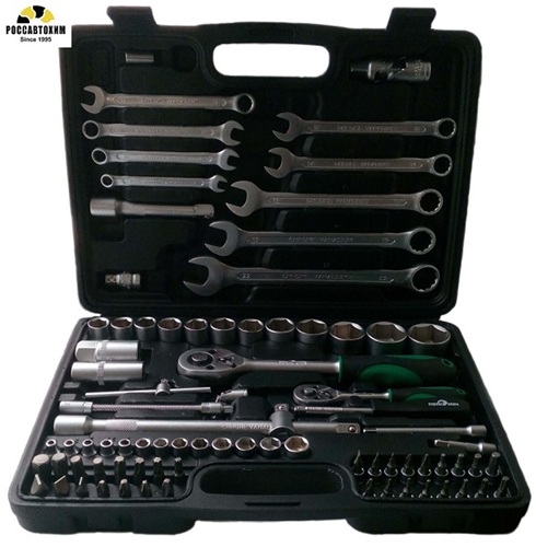 Набор инструмента (82 предмета) / 71082 / Чемодан