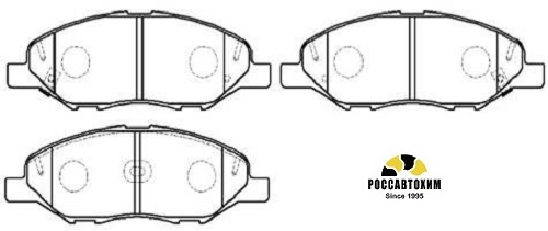Колодки тормозные дисковые HP5267