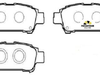 Колодки тормозные дисковые HSB HP5207