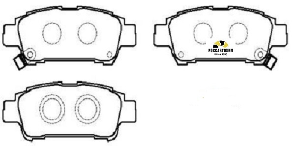 Колодки тормозные дисковые HSB HP5207