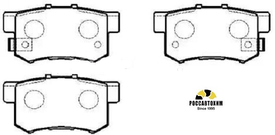 HP5395 Колодки тормозные дисковые