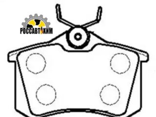 HP8343 Колодки тормозные дисковые*