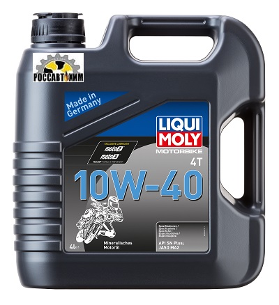 Масло моторное LIQUI MOLY Motorbike 4T 10W40 4л 3046