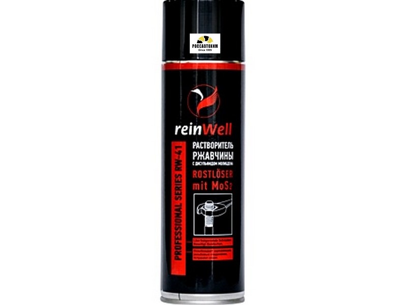 3242 ReinWell Растворитель ржавчины + MOS2 RW-41 0,5л