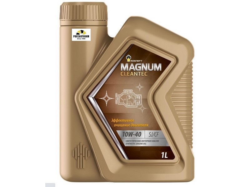 Масло моторное РосНефть Magnum Cleantec 10W40 SJ/CF синт.1 л 40810032