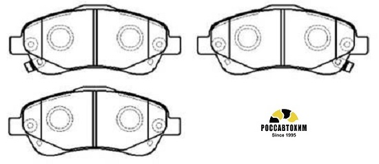 HP9150 Колодки тормозные дисковые