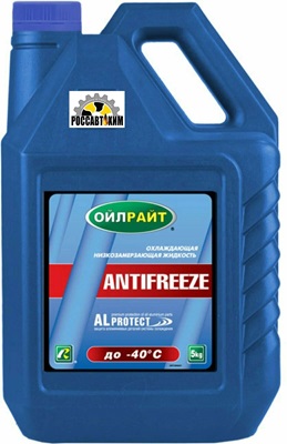 Антифриз -40 (синий) 5кг OILRIGHT