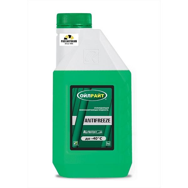 Антифриз -40 (зеленый) 1кг OILRIGHT
