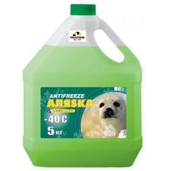 Антифриз Аляска -40 G11 green 5кг