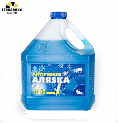 Антифриз Аляска -40 G11 blue 5кг