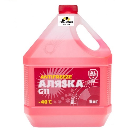 Антифриз Аляска -40 G11 red 5кг