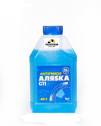 Антифриз Аляска -40 G11 blue 1кг