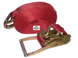 Стяжка (ремень) креп.груза (6 м,50 мм) 5-10т алюм.ручка (лента+мех) DA-02271