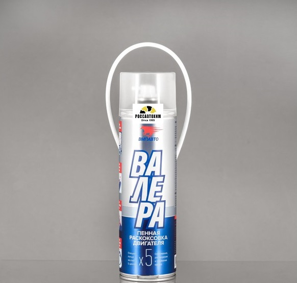 Пенная раскоксовка двигателя ВАЛЕРА, 650мл аэрозоль
