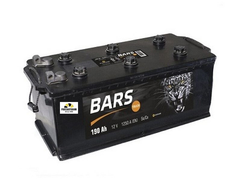 АКБ Барс 190Ач 6СТ-190.4L п/п (конус)