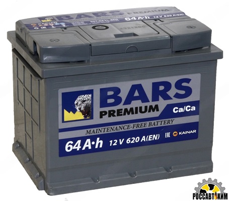 АКБ Барс Премиум 6СТ-64.0 VL 64 Ач о/п