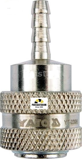 YT-2396 Соединитель быстроразъемный для шланга 6 мм YATO