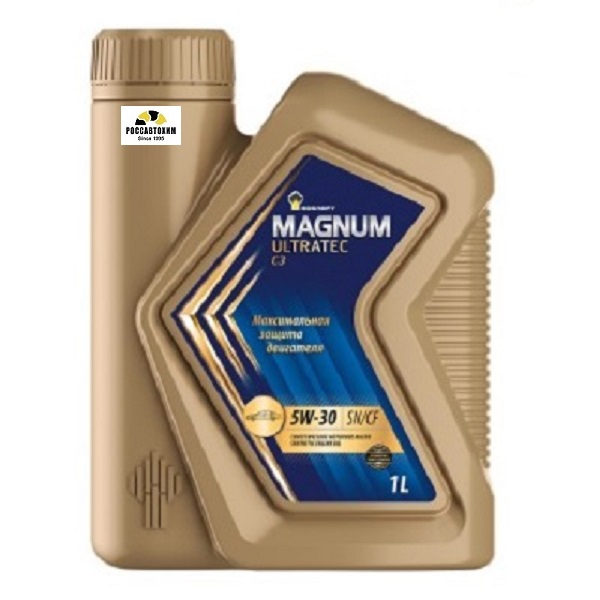 Масло моторное РосНефть 5W30 Magnum Ultratec C3 синт. 1 л