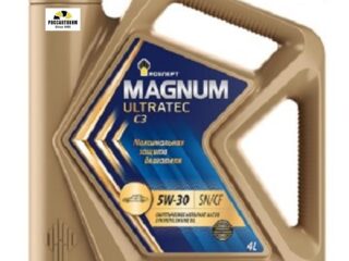 Масло моторное РосНефть 5W30 Magnum Ultratec C3 синт. 4 л