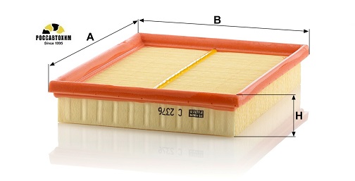 Фильтр воздушный MANN C2376
