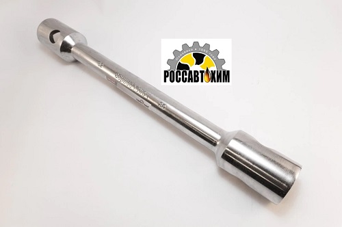 Баллонный ключ 30х32 (390*26мм) ХРОМ/70771/