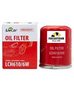 Фильтр масляный LIVCAR OIL FILTER LCH610/6W