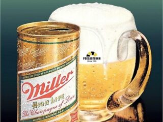 1017 MILLER MAKES IT RIGHT картинка металл.оригинал