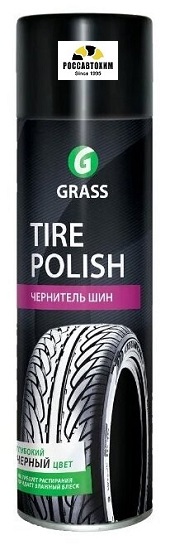 Чернитель-полироль шин GRASS "Tire Polish" аэрозоль 650 мл GRASS / 700670 /