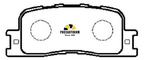 Колодки тормозные дисковые HSB HP5161