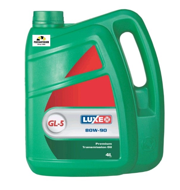 Масло трансмиссионное ТМ-5-18, ТАД-17и 80W90 (GL-5) 4л LUXE
