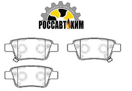 HP9152 Колодки тормозные дисковые