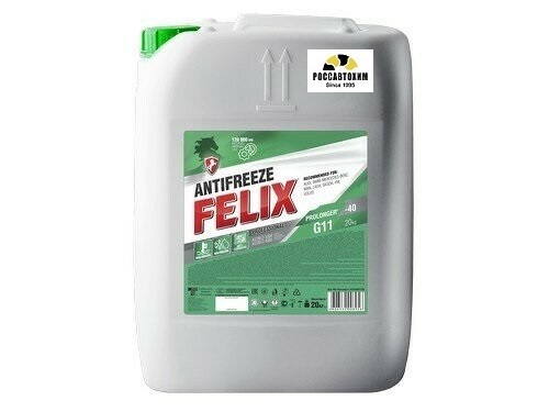Антифриз FELIX PROLONGER-40 20 кг G11 (зеленый) г. Дзержинск