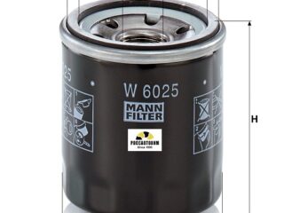 Фильтр масляный MANN W6025