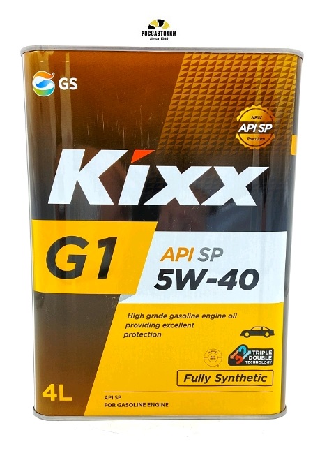 Масло моторное KIXX G1 5W40 SP синт. 4л