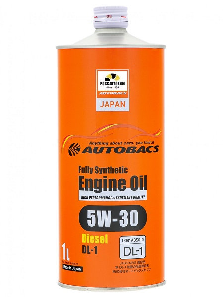 Масло моторное AUTOBACS ENGINE OIL FS DIESEL DL-1 5W30 (1л) A00032641
