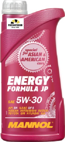Масло моторное Mannol Energy Formula JP 5W30 API SN 1л / MN7914-1