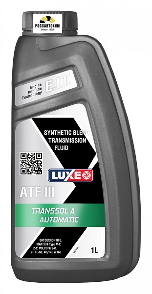 Масло трансмиссионное LUXE TRANSSOL A ATF III 1л