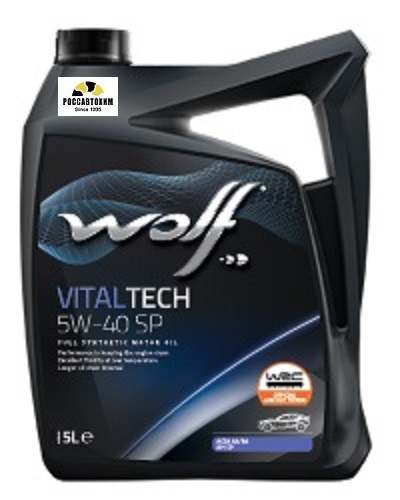 Масло моторное WOLF 5w40 Vitaltech SP 4л /1048900/