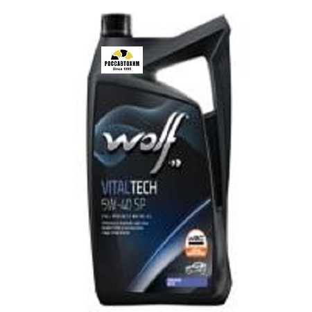 Масло моторное WOLF 5w40 Vitaltech SP 1л