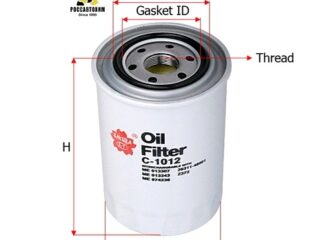 Фильтр масляный Sakura C1012