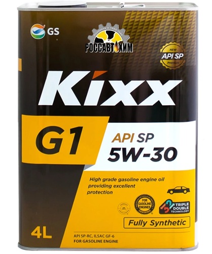 Масло моторное KIXX G1 5W30 SP, GF-6A синт. 4л