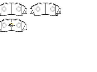 HP5009 Колодки тормозные дисковые