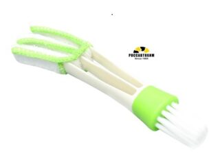 Щетка TORSO для чистки труднодост.мест в авто., 16 см, зелёный 2579629