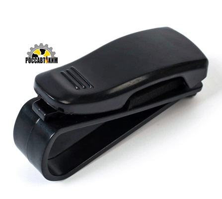 Держатель очков зажим, чёрный 3043410