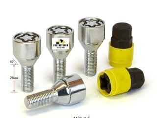 Секретки SAVE CAR болт конус 12*1.5*28*55 вращ.кольцо CH17/19 (арт. I-1(SL))