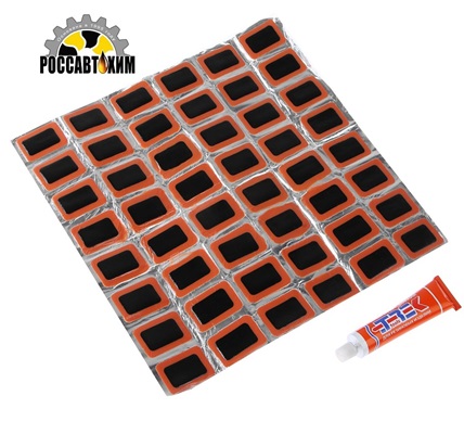 Набор для ремонта камер (48 заплаток + клей)