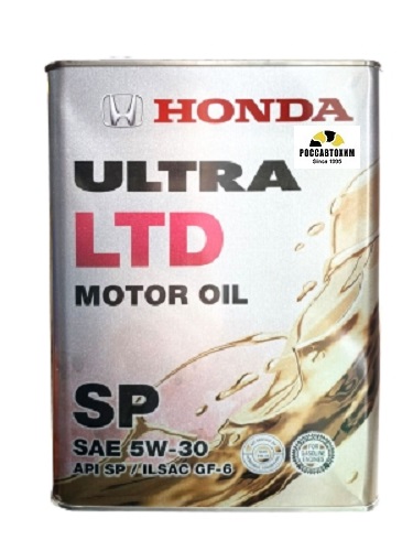 Масло моторное HONDA Ultra LTD SP/GF-6 5W30 (4л) мет.кан (08228-99974)